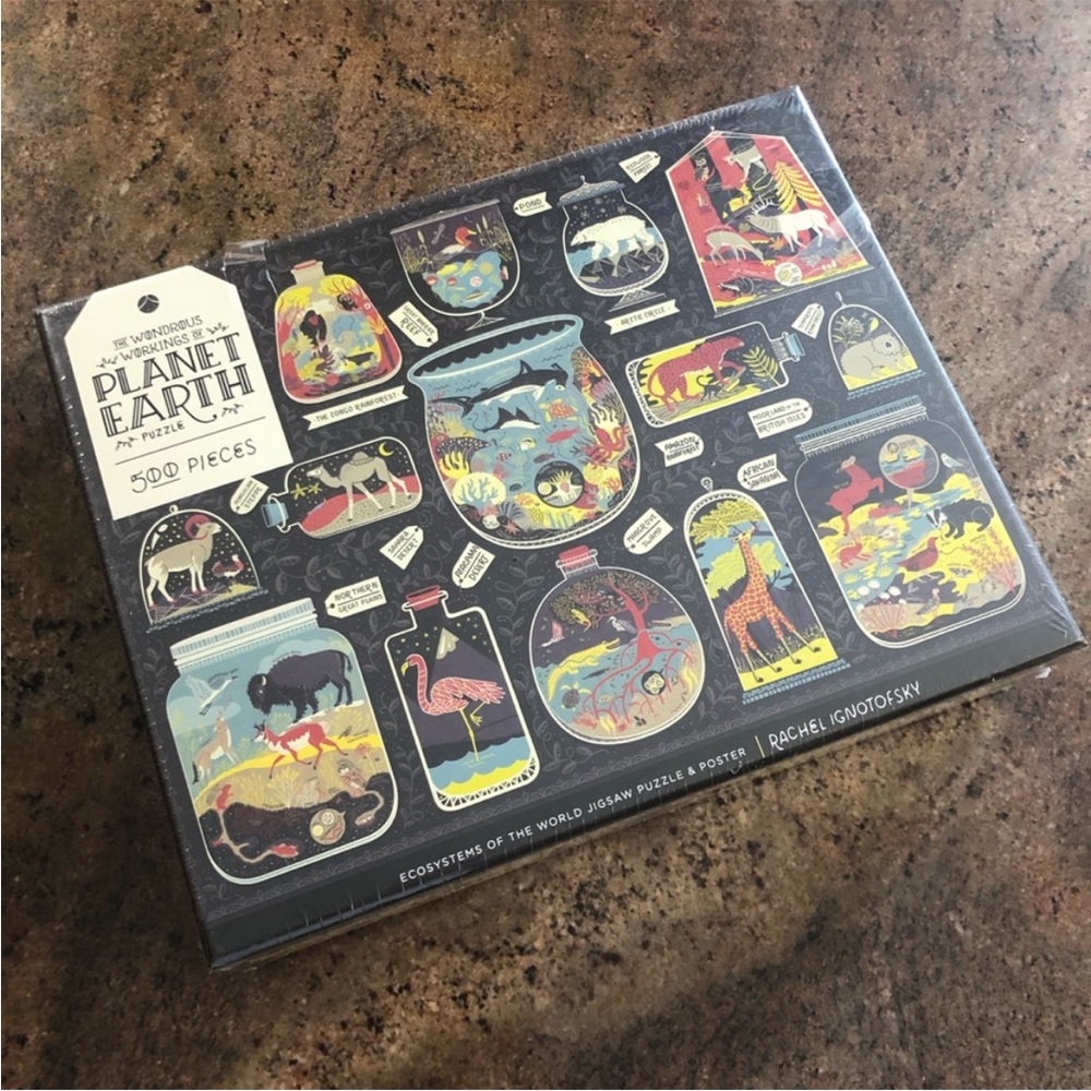 The Wondrous Workings of Planet Earth 500 Piece Puzzle